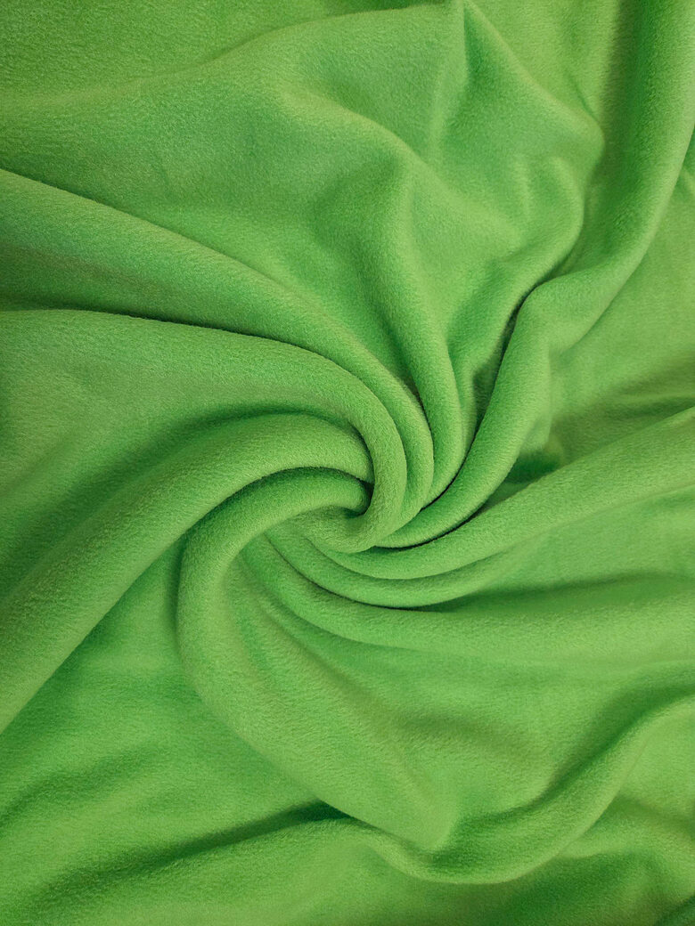 Light green lambskin fleece 240 g/m²