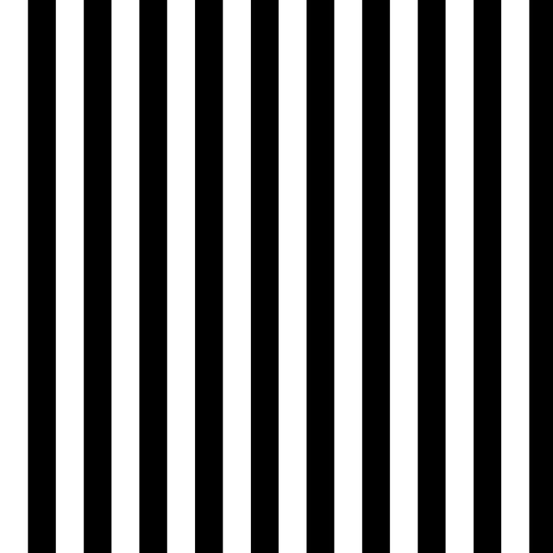 Black and white stripes muslin 130g/m2