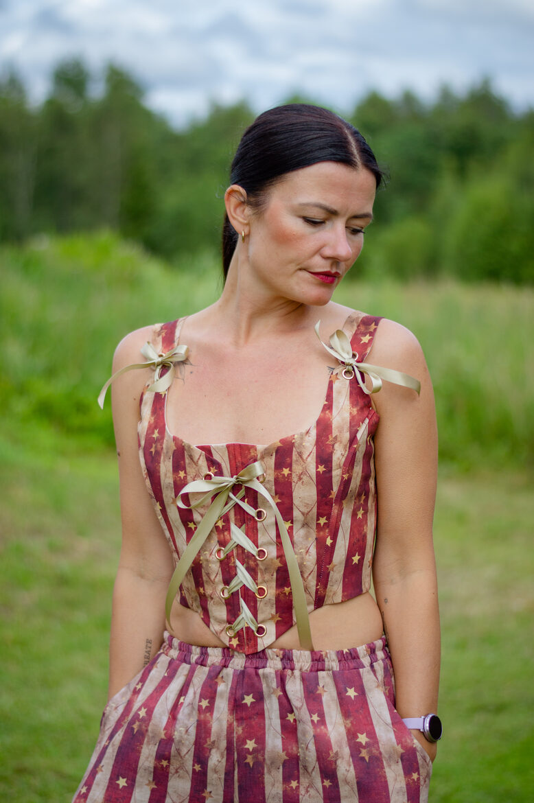 Corset vintage stars