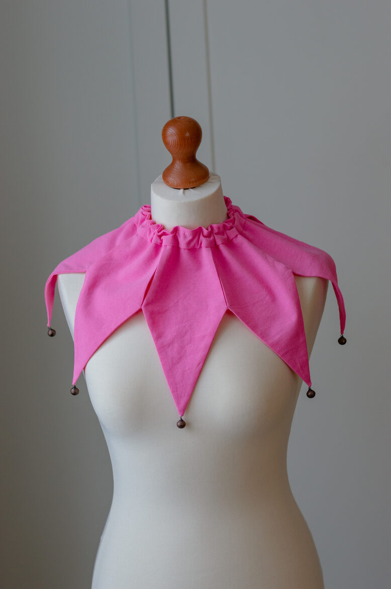 Pink Jester Neck collar