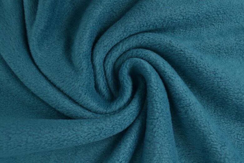 Dark petrol fleece fabric 270 g/m2