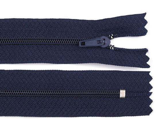 Rāvējslēdzējs slēgts Dark blue 45 cm