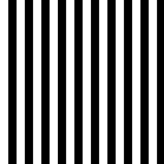 Black and white stripes muslin 130g/m2