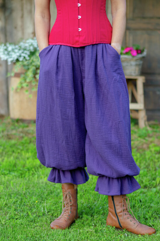 Purple Fantasy Bloomers – Romantic Puff Pants