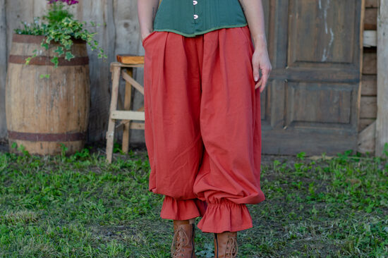 Copper Fantasy Bloomers – Romantic Puff Pants size 38/M