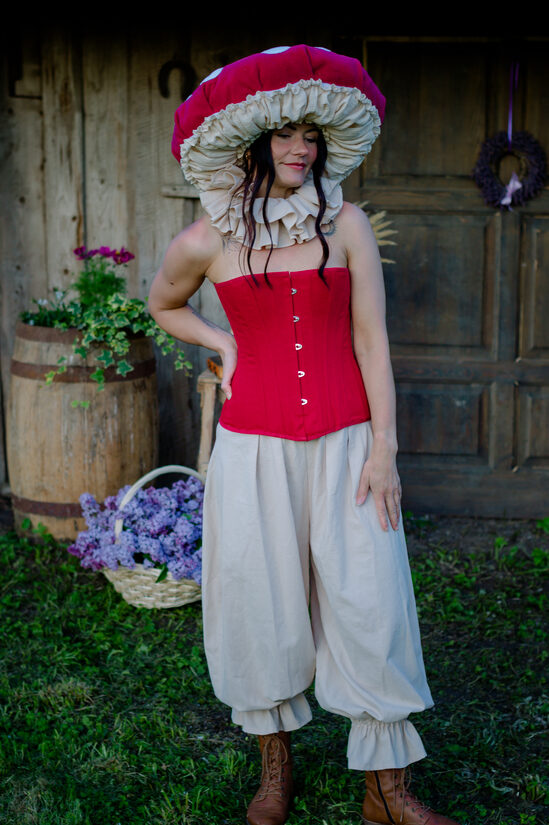Beige Fantasy Bloomers – Romantic Puff Pants