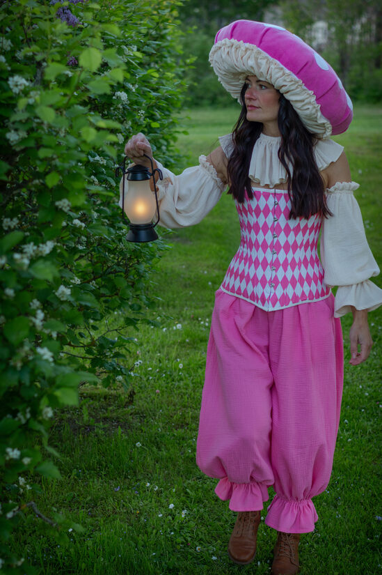 Pink Fantasy Bloomers – Romantic Puff Pants size M