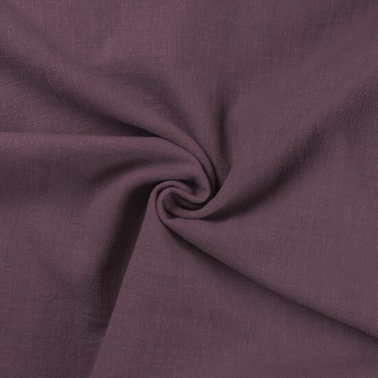 Mazgāts lina audums Mauve 250 g/m2