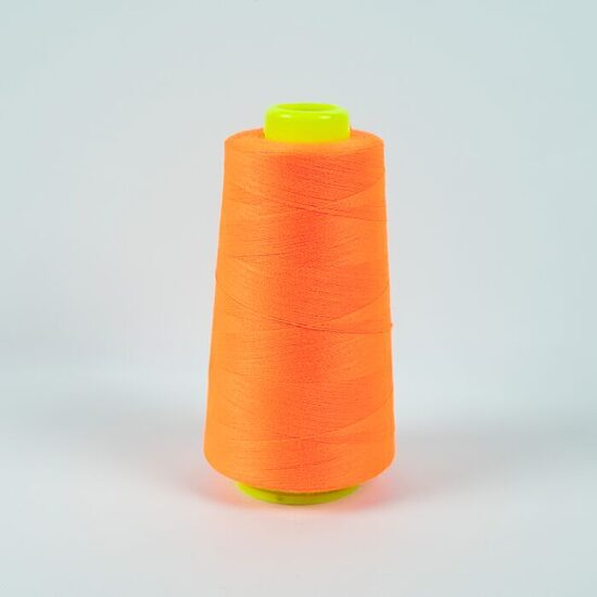 Neon orange overlock yarn 3000 yards