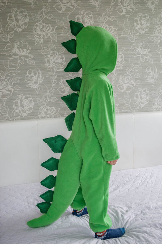 Stegosaurus kids costume
