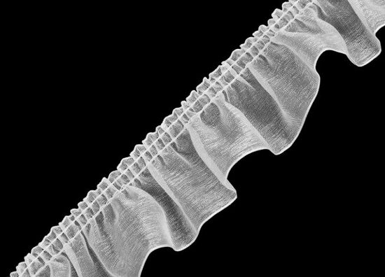 Organza Ruffle Trim width 40 mm
