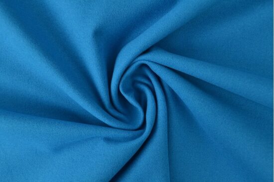 Kokvilnas flaneļa audums Petrol 160 g/m²