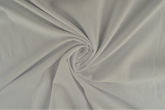 Mazgāts kokvilnas audums White 140 g/m²