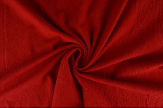 Mazgāts kokvilnas audums Red 140 g/m²