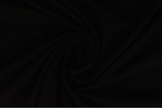 Kokvilnas trikotāža Black 210 g/m2