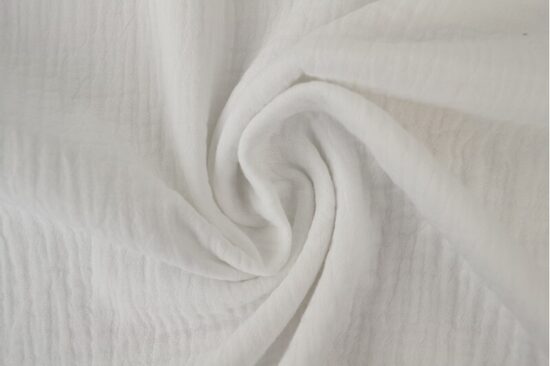Kokvilnas muslina audums White 140 g/m2