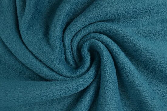 Dark petrol fleece fabric 270 g/m2