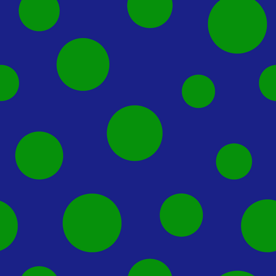 Green dots muslin 130 g/m²