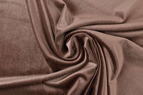 Velvet stretch Taupe 250 g/m²