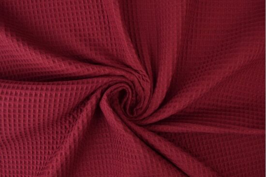 Kokvilnas vafeļaudums Bordeaux 240g/m2