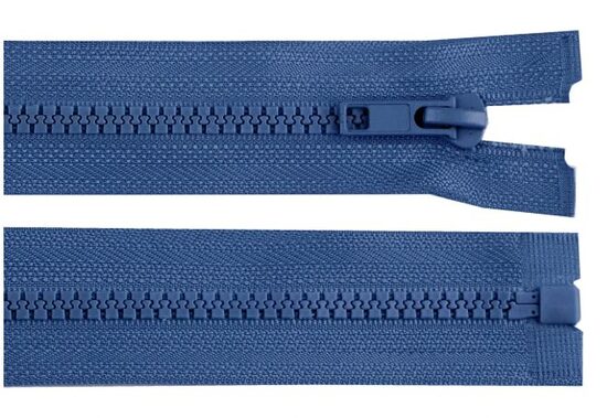 Nylon Zipper King Blue, open-end 50 cm