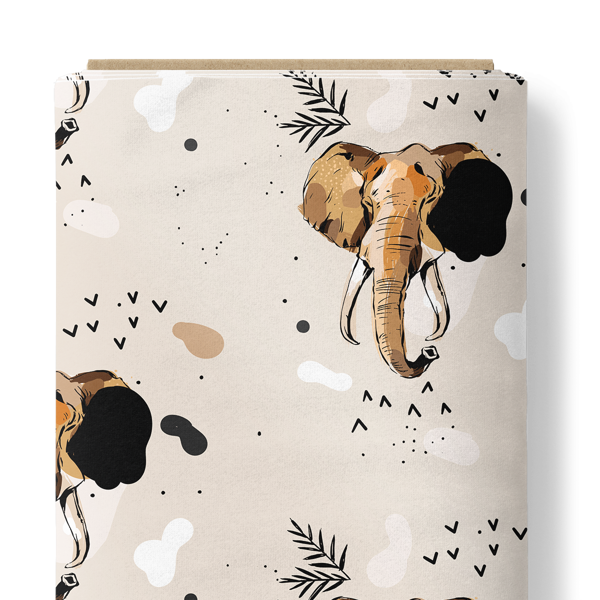 Kokvilnas trikotāža Elephant 220g/m2